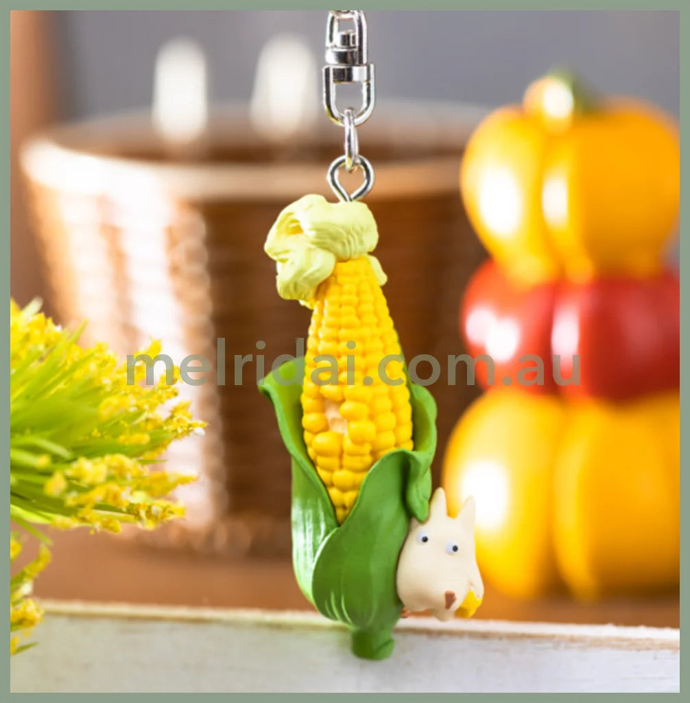 Studio Ghiblikeychain Soot Sprite In Corn With Totoro About 58Mm