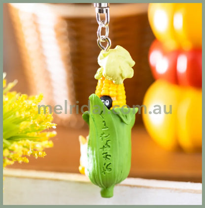 Studio Ghiblikeychain Soot Sprite In Corn With Totoro About 58Mm