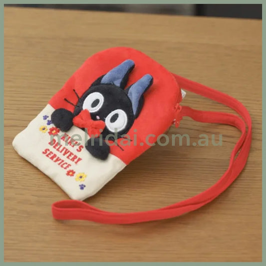 Studio Ghibli | Kiki’s Delivery Service Jiji Mascot Pocket Pouch Outing Pouch Shoulder Bag 17 x 12 x 3cm
