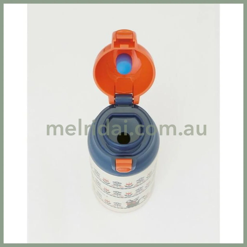 Studio Ghibli | Kiki’s Delivery Service Stainless Water Bottle Gigi 500Ml 吉卜力 宫崎骏 超轻不锈钢保温杯/弹盖式 黑猫宅急便