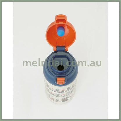 Studio Ghibli | Kiki’s Delivery Service Stainless Water Bottle Gigi 500Ml 吉卜力 宫崎骏 超轻不锈钢保温杯/弹盖式 黑猫宅急便