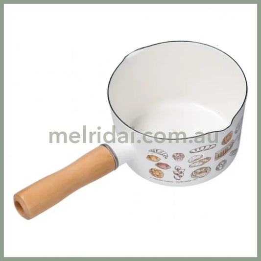 Studio Ghibli | Milk Pan Enamel Pan Viennese Pastries ⌀130 X L240 H76Mm (Kiki’s Delivery Service)