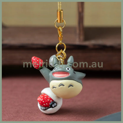 Studio Ghibli | My Neighbor Totoro Strap Key Chain Japanese Sweets Burarin W20×H27×27Dmm (Fresh