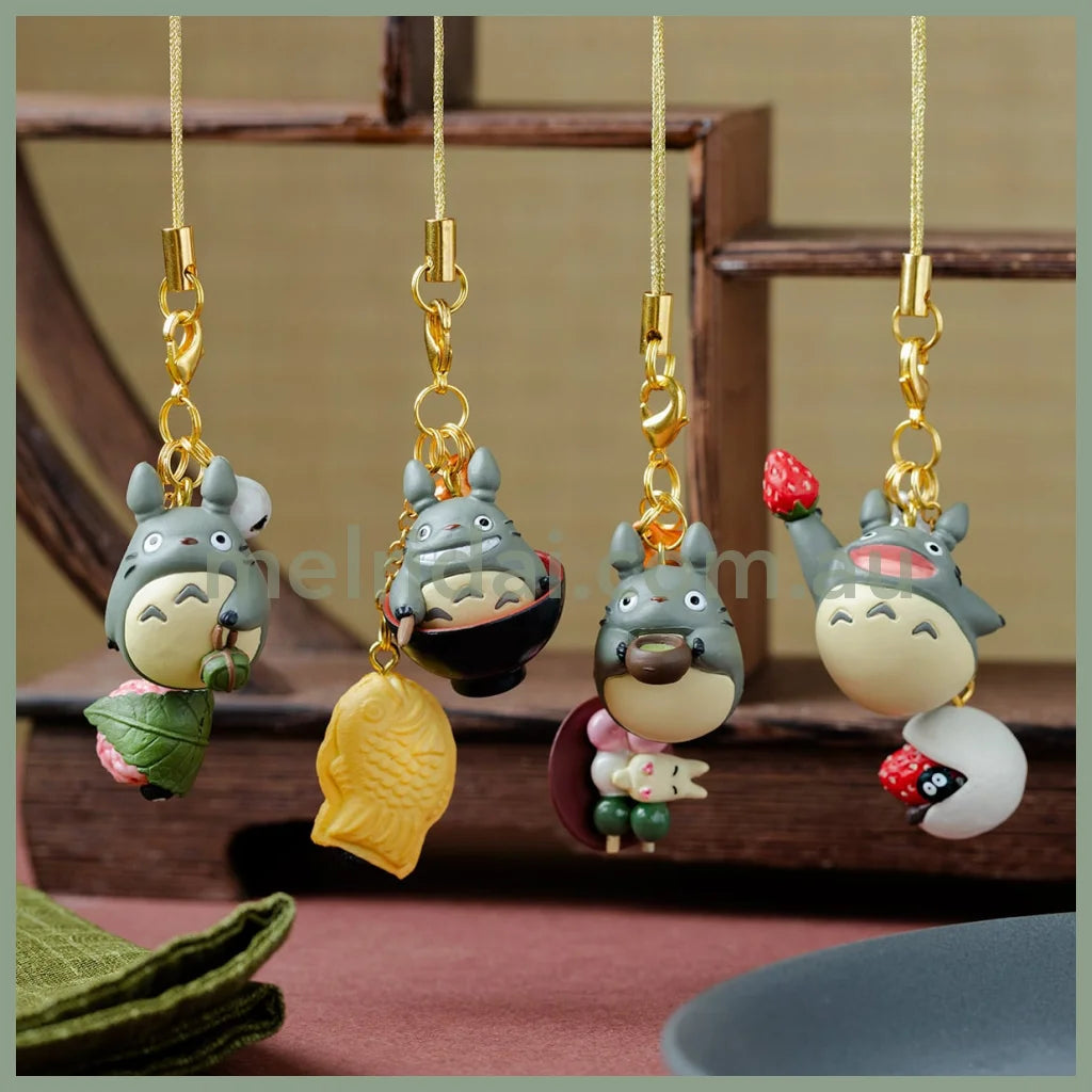 Studio Ghibli | My Neighbor Totoro Strap Key Chain Japanese Sweets Burarin W20×H27×27Dmm