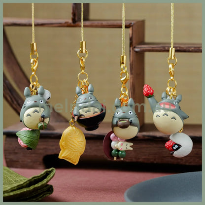 Studio Ghibli | My Neighbor Totoro Strap Key Chain Japanese Sweets Burarin W20×H27×27Dmm
