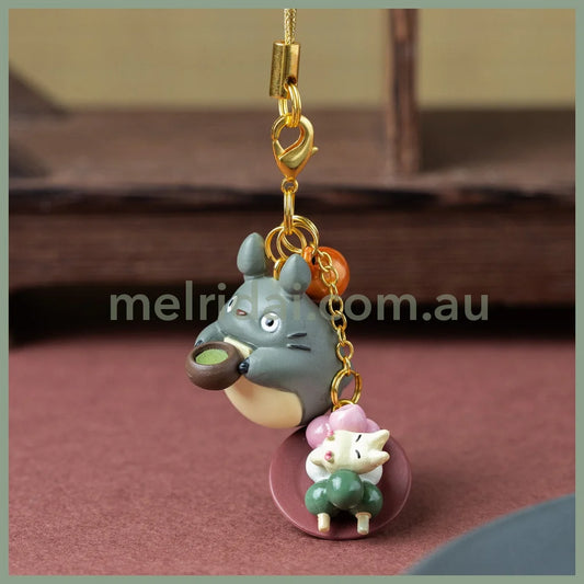 Studio Ghibli | My Neighbor Totoro Strap Key Chain Japanese Sweets Burarin W20×H27×27Dmm (Take A