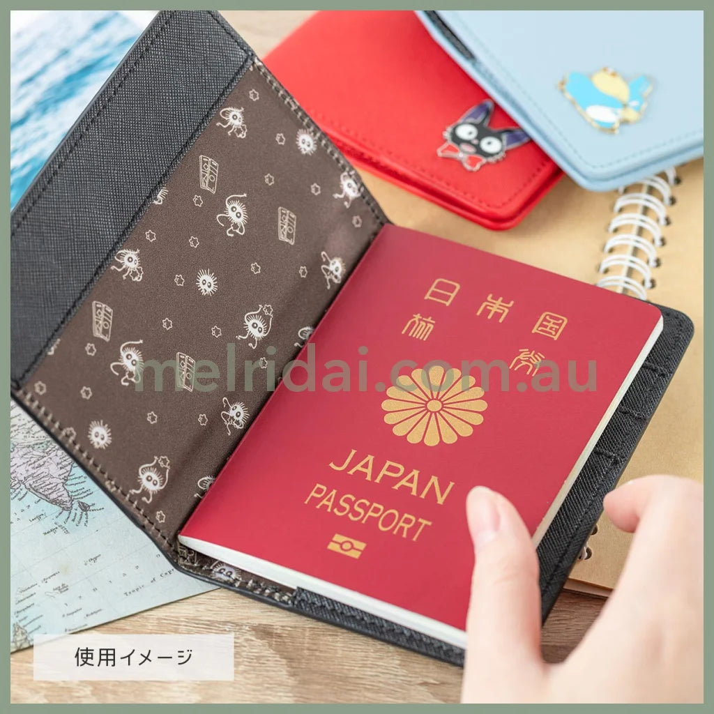 Studio Ghibli | Passport Holder W250 X H135 D3Mm 宫崎骏 吉卜力 荔枝纹 皮质护照包 护照夹