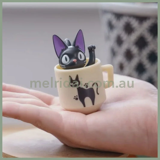 Studio Ghibli | Round Bottomed Figurine Kiki with Her Mug 70 mm & 70 mm (Kiki’s Delivery Service)