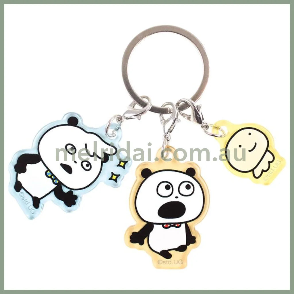 Studio UG | Acrylic 3 Charm Keychain 140×97mm
