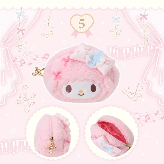 SANRIO | My Sweet Piano Face-Shaped Pouch 140×60×120mm (Dress-Up Piano Recital)