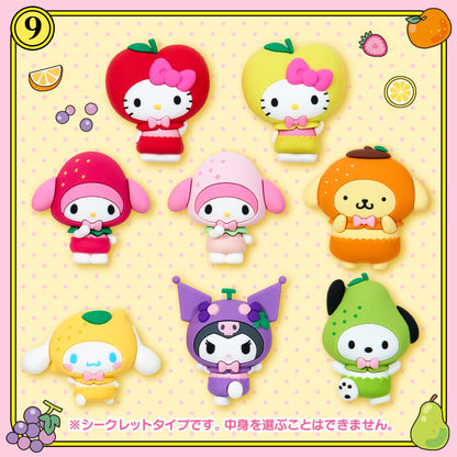 SANRIO | Secret Magnet Blind Box 60x25x68mm (Fruit Design) (Order 8 for a complete box)