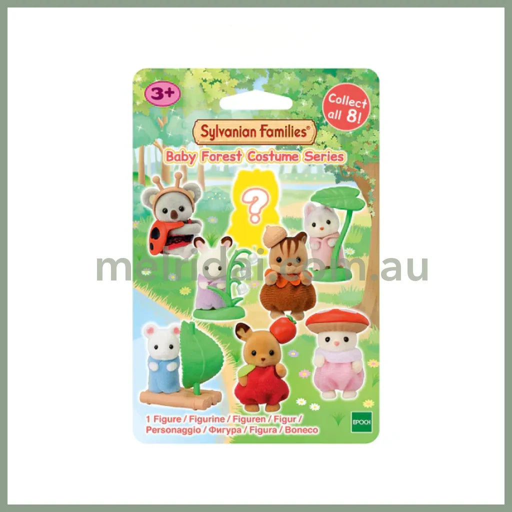 Sylvanian Families | Baby Collection Let’s Play In The Forest 102Mm*155Mm*23Mm 森贝儿森林家族 森友会系列 植绒摆件盲袋