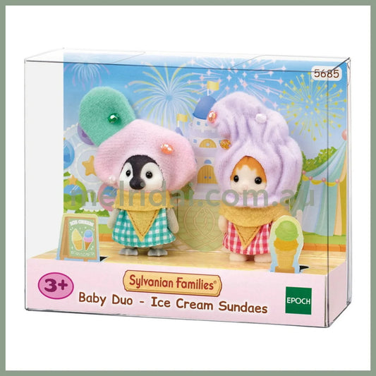 Sylvanian Families | Baby Duo Ice Cream Sundaes