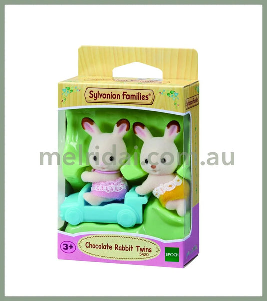 Sylvanian Families | Chocolate Rabbit Twins 森贝儿森林家族