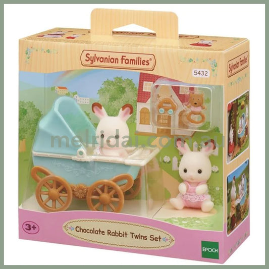 Sylvanian Families | Chocolate Rabbit Twins Set