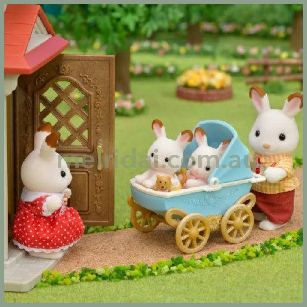 Sylvanian Families | Chocolate Rabbit Twins Set