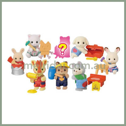 【Limit 1 /customer】Sylvanian Families | Construction Baby Blind Bags Builders Friends Series