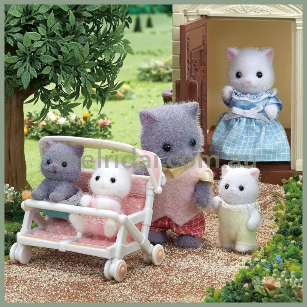 Sylvanian Families | Doll Persian Cat Father Dad W65×D45×H108Mm