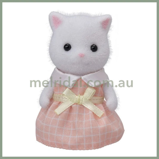 Sylvanian Families | Doll Persian Cat Girl W48×D42×H120Mm (White)