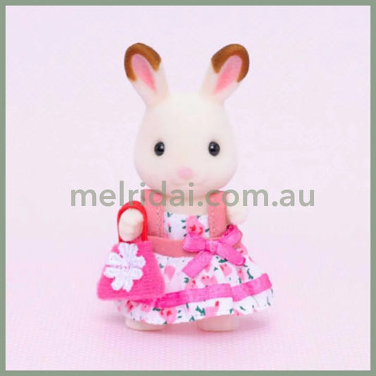Sylvanian Families | Girls Sister’s Pink Dress Set 100 x 5 x 100mm (Dress & Bag)
