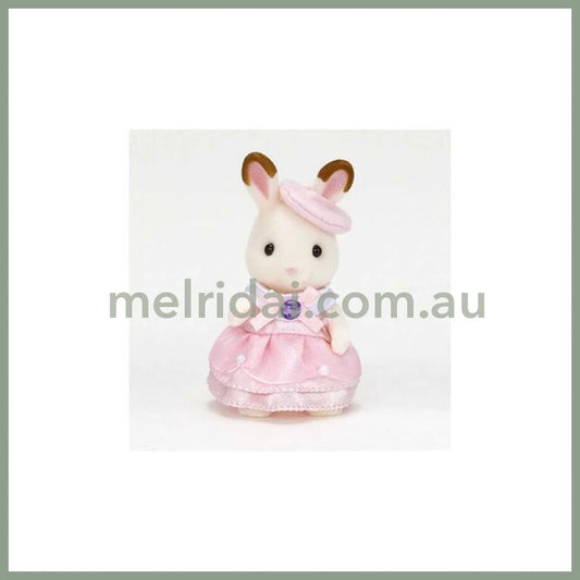 Sylvanian Families | Girls Sister’s Pink Dress Set 100 x 5 x 100mm (Dress & Beret)