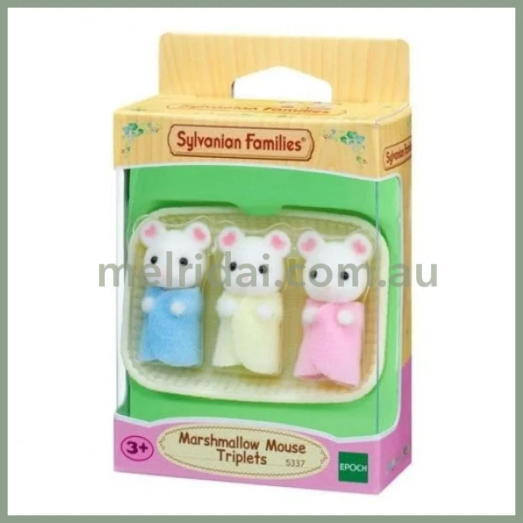 Sylvanian Families | Marshmallow Mouse Triplets 森贝儿森林家族