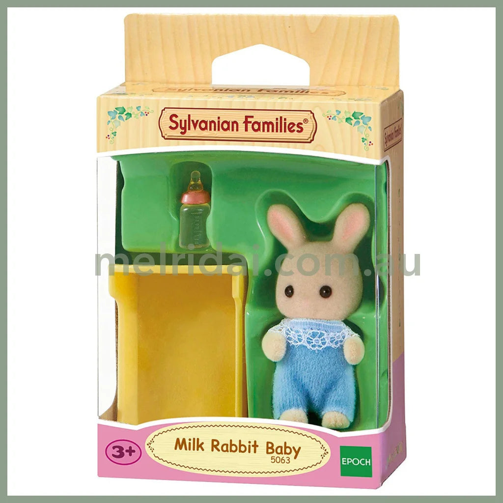 Sylvanian Families | Milk Rabbit Baby 48×100×42Mm 森贝儿森林家族