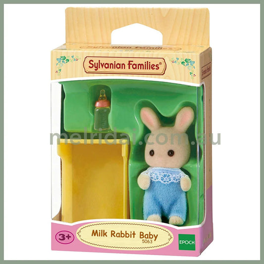 Sylvanian Families | Milk Rabbit Baby 48×100×42Mm 森贝儿森林家族