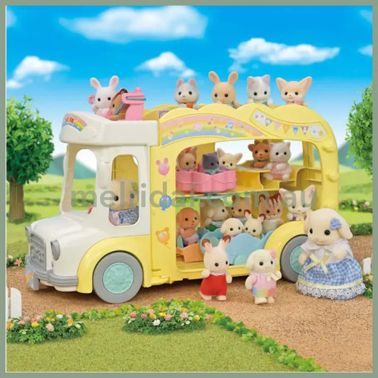 【Pick Up Only】Sylvanian Families | Rainbow Fun Nursery Bus