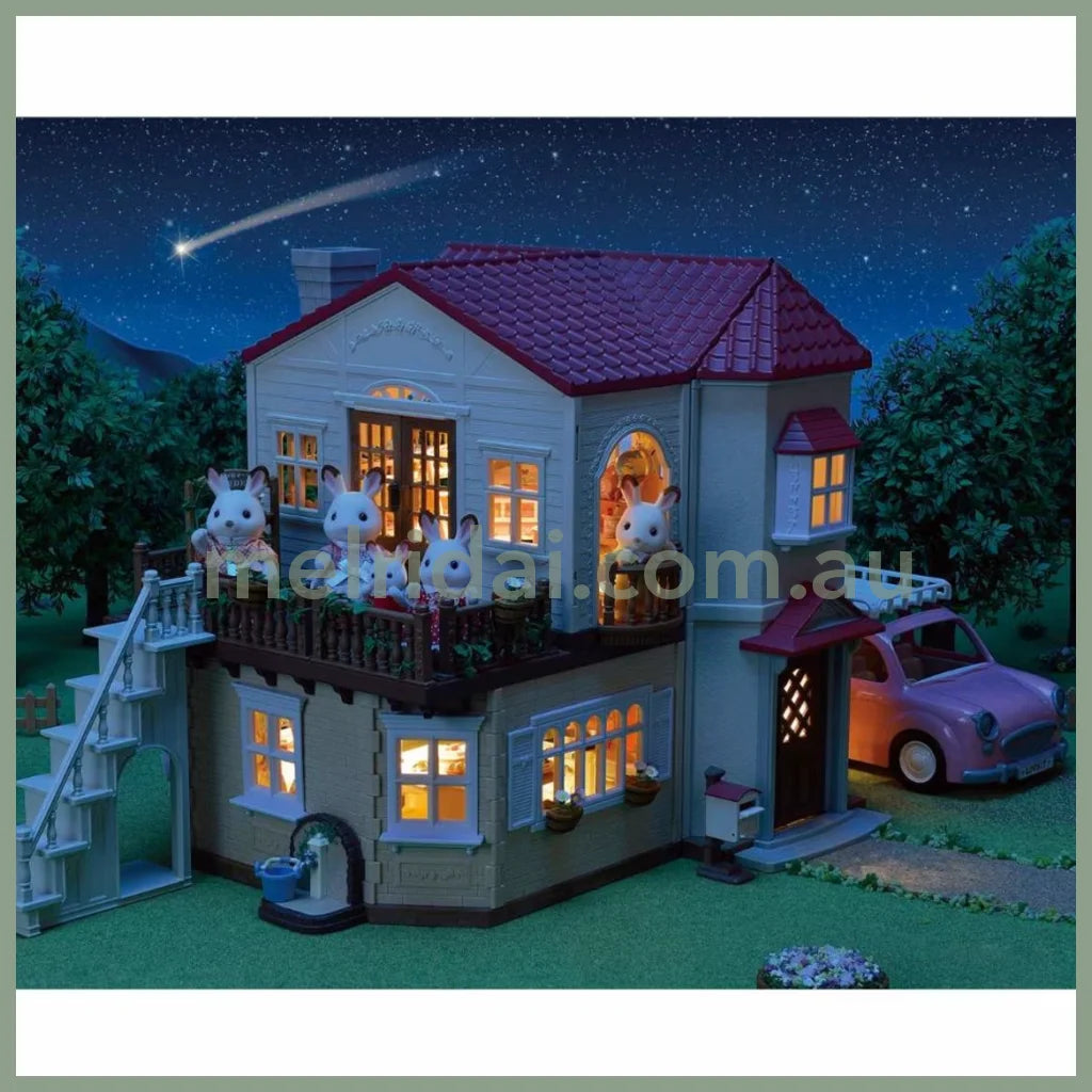 Sylvanian Families | Red Roof Country Home With Attic
