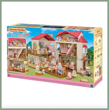 Sylvanian Families | Red Roof Country Home With Attic