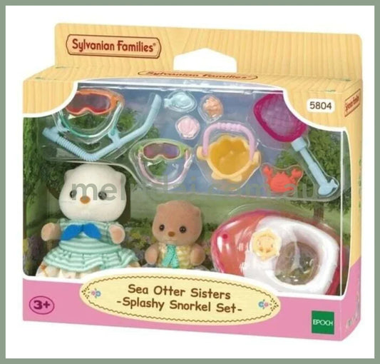 Sylvanian Families | Sea Otter Sisters Splashy Snorkel Set - 5804