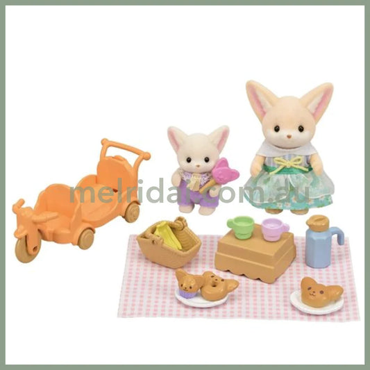 Sylvanian Families | Sunny Picnic Set Fennec Fox Sister & Baby