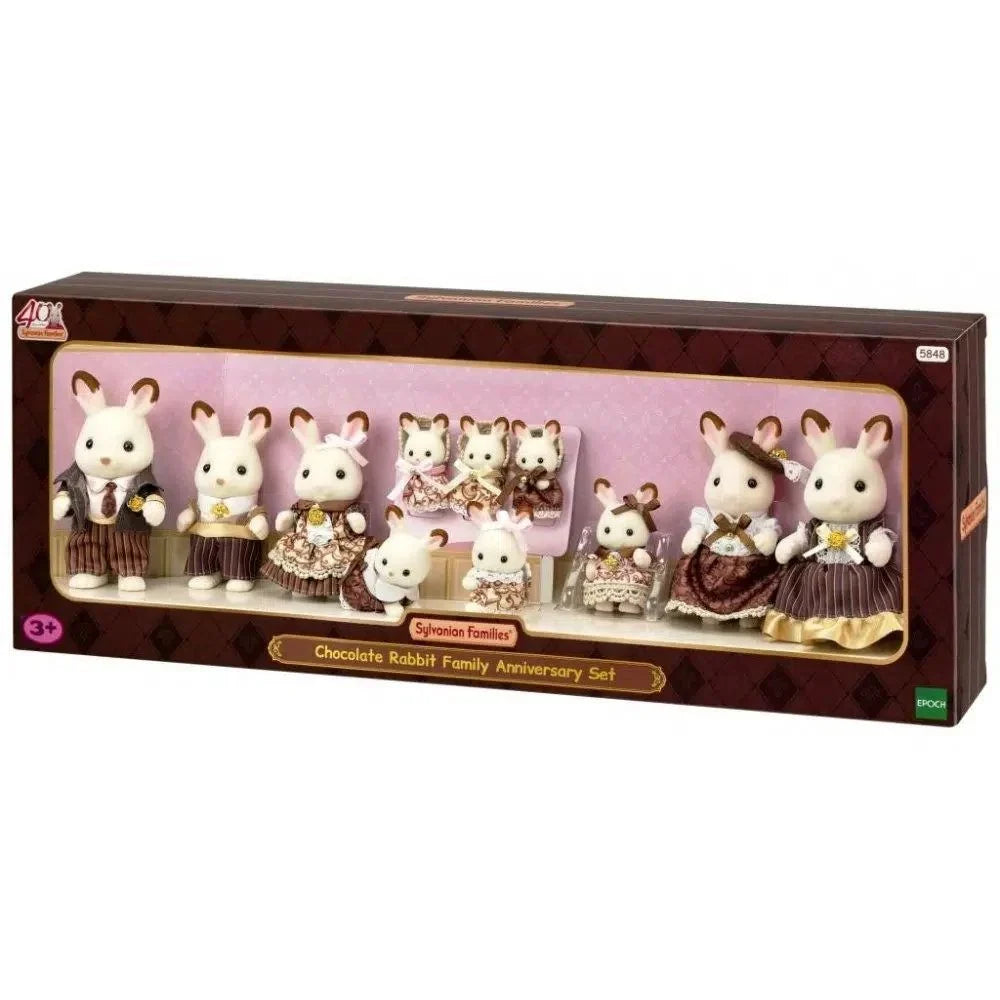 Sylvanian Families | Chocolate Rabbit Family Anniversary Set - 5848