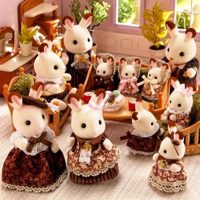 Sylvanian Families | Chocolate Rabbit Family Anniversary Set - 5848