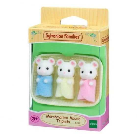 Sylvanian Families | Marshmallow Mouse Triplets 森贝儿森林家族