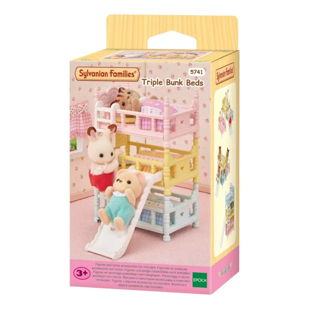 Sylvanian Families | Triple Bunk Beds With Slide 森贝儿森林家族 三层小床 场景