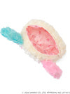 SANRIO | Usahana Curly Fur Head Dress Face Pouch 120x180x60mm