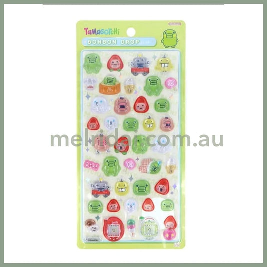 Tamagotchi | Bonbon Drop Seal 3D Sticker 170×95×5mm (Green)