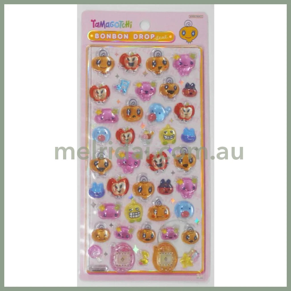 Tamagotchi | Bonbon Drop Seal 3D Sticker 170×95×5mm (Pink)