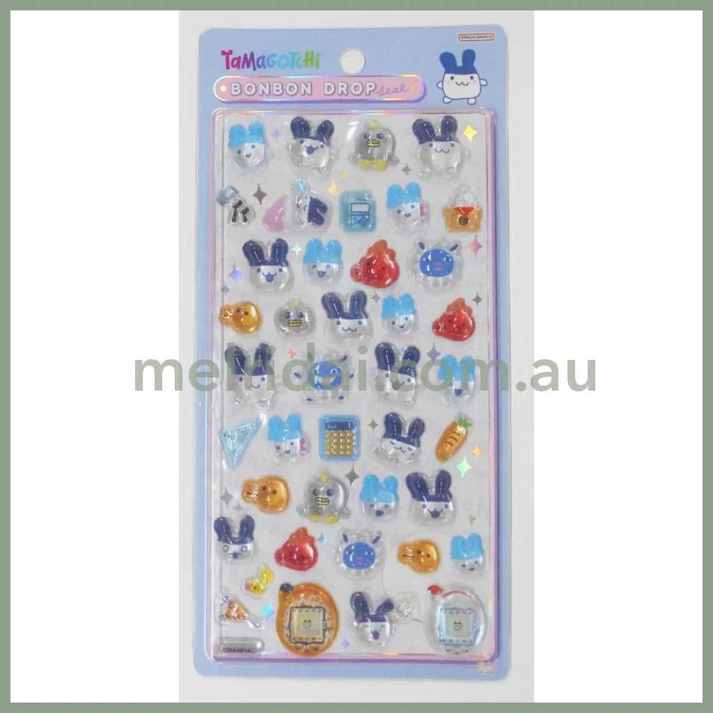 Tamagotchi | Bonbon Drop Seal 3D Sticker 170×95×5mm (White)