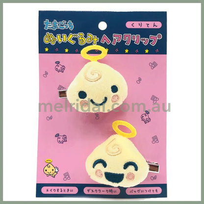 Tamagotchi | Chestnut Angel Kuriten Hair Clip Plush Multi Clip 125×175×40mm