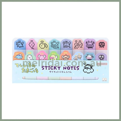Tamagotchi | Die-Cut Slim Sticky Notes 135×51×3mm (Blue)