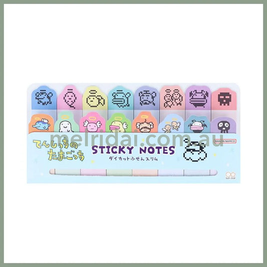 Tamagotchi | Die-Cut Slim Sticky Notes 135×51×3mm (Blue)