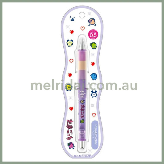 Tamagotchi | Dr. Grip Play Border Shaker Mechanical Pencil Φ14.2×142mm (Purple)