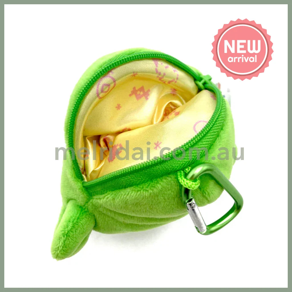 Tamagotchi | Kuchipatchi Plush Pouch Carabiner Keychain Bag Charm 150×W124×D75mm
