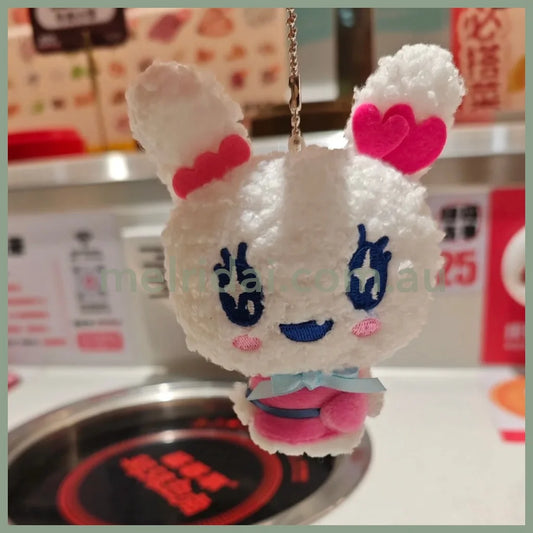 Tamagotchi | Mascot Keychain Plush Keychain 110×125×90mm (Lovelitchi)