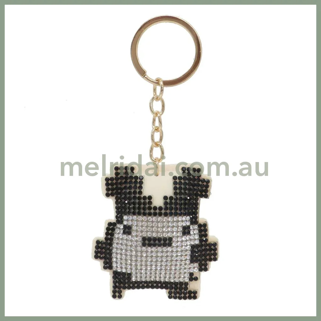 Tamagotchi Rhinestone Keychain