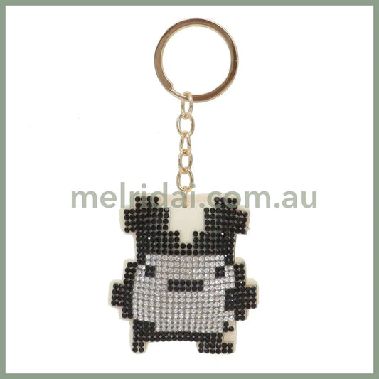 Tamagotchi Rhinestone Keychain