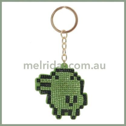 Tamagotchi Rhinestone Keychain
